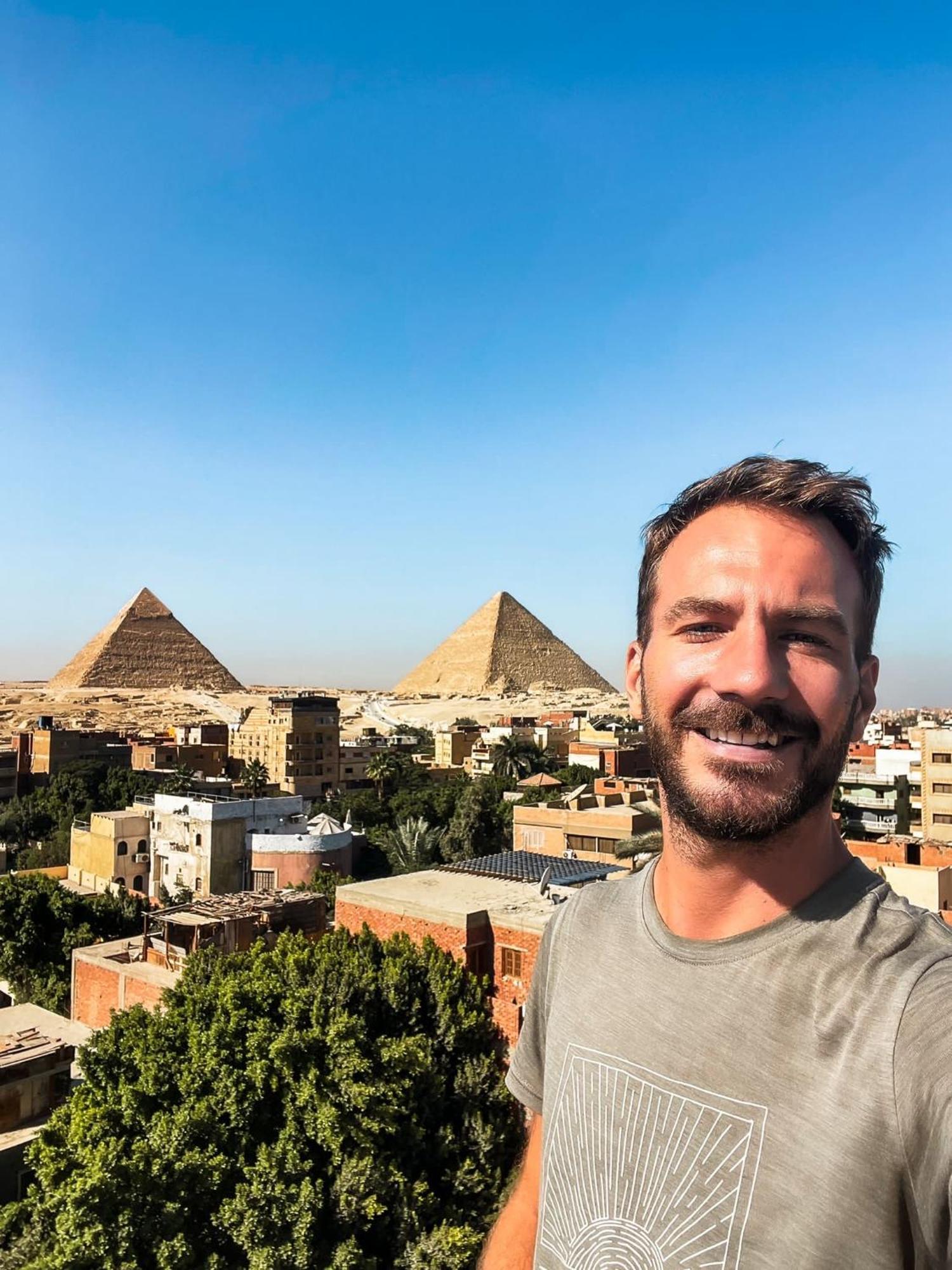 Loay Pyramids View Lägenhet Kairo Exteriör bild