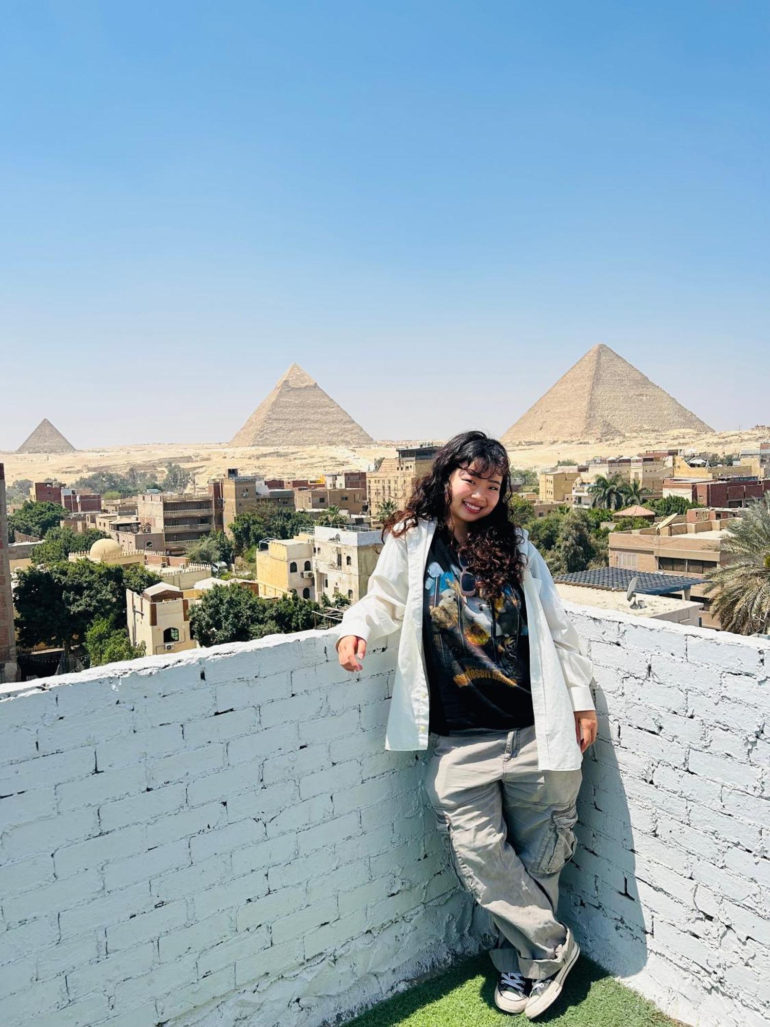 Loay Pyramids View Lägenhet Kairo Exteriör bild