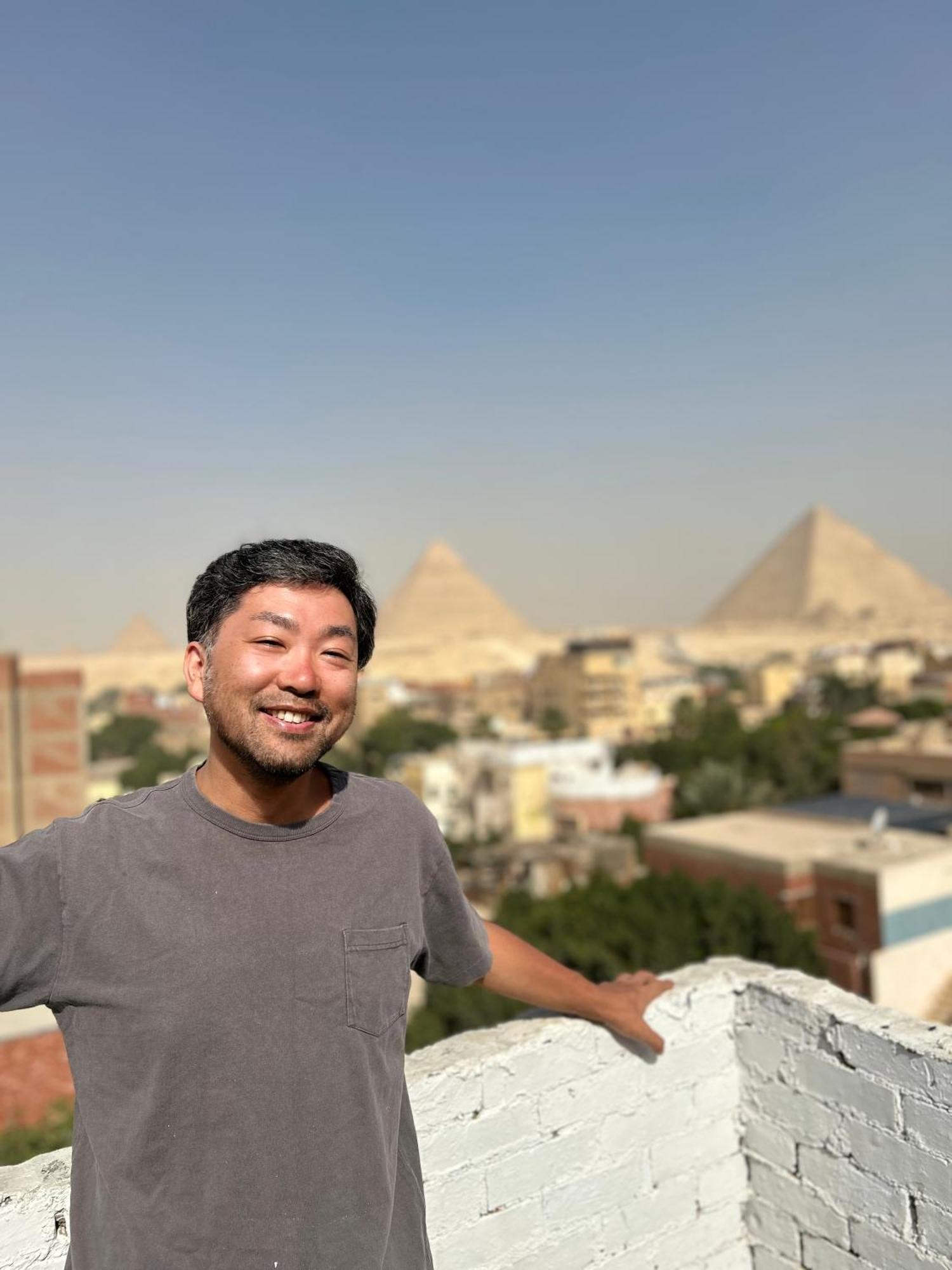 Loay Pyramids View Lägenhet Kairo Exteriör bild