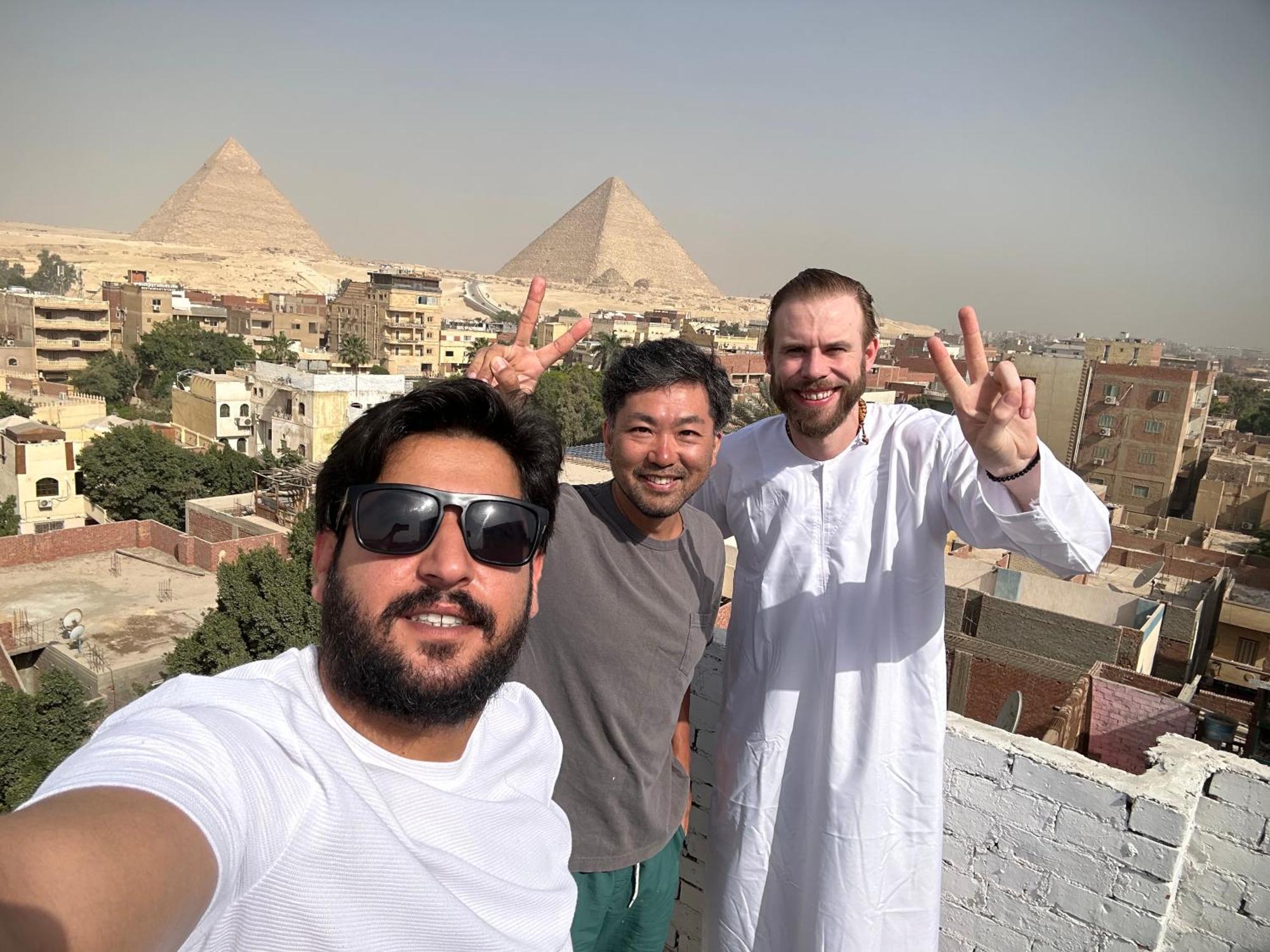 Loay Pyramids View Lägenhet Kairo Exteriör bild