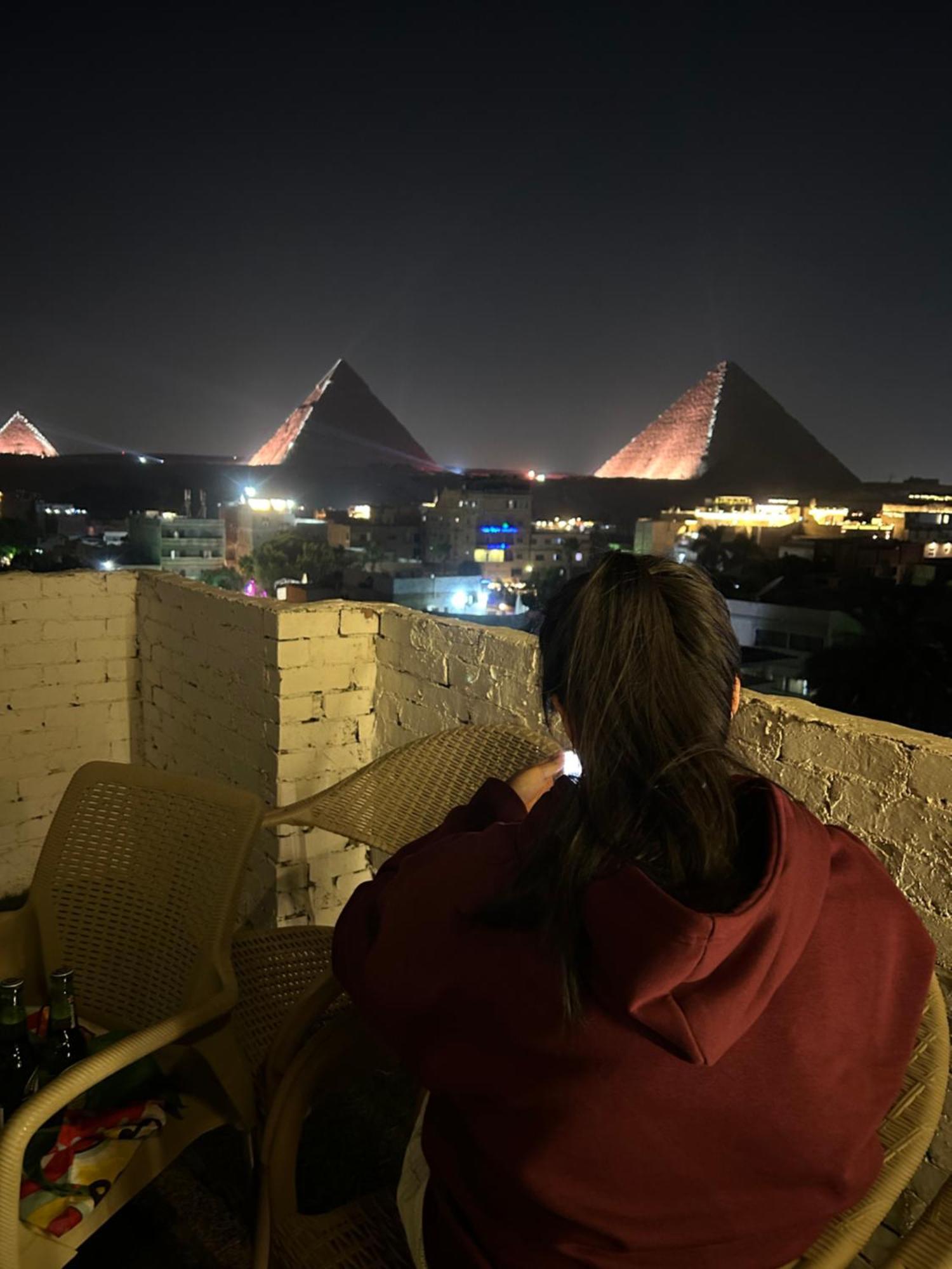 Loay Pyramids View Lägenhet Kairo Exteriör bild